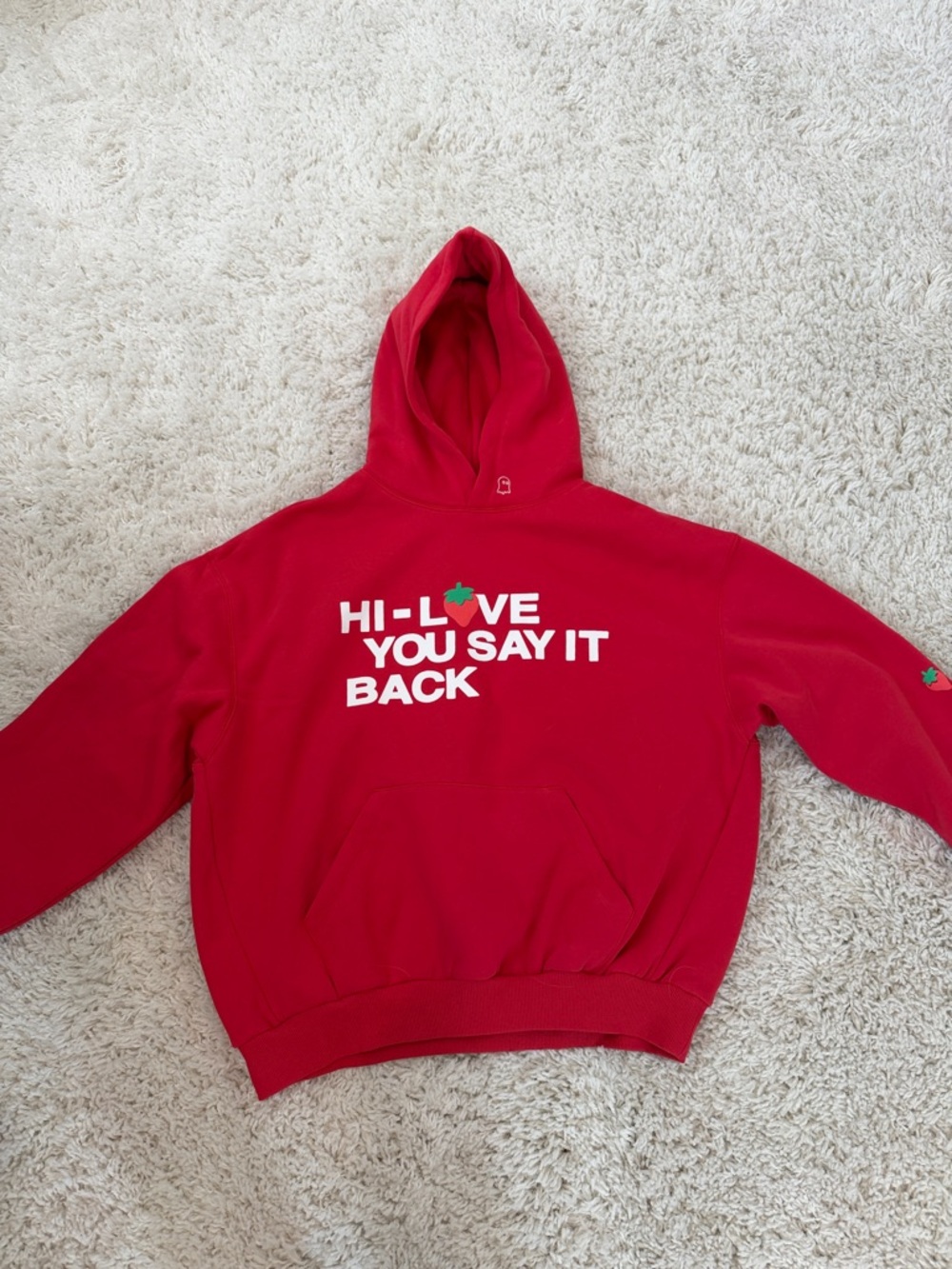 BRAND NEW Lonely Ghosted Strawberry Hoodie